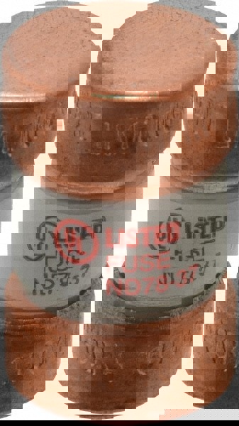 Cylindrical Fast-Acting Fuse: T, 60 A, 14.1 mm Dia